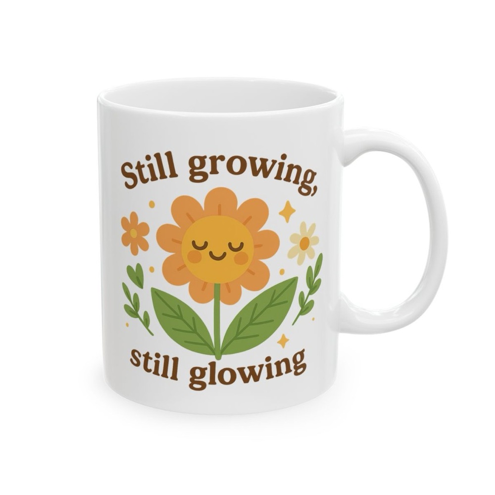 Floral Motivational Mug.